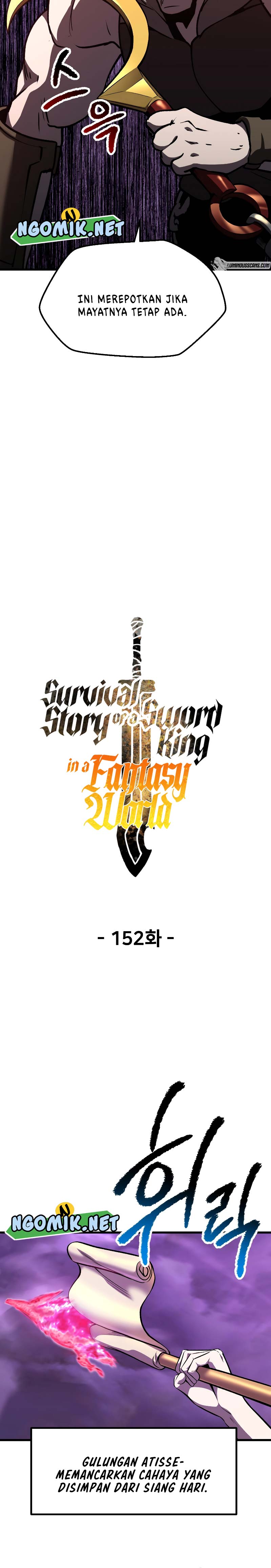 Otherworldly Sword King’s Survival Records chapter 152
